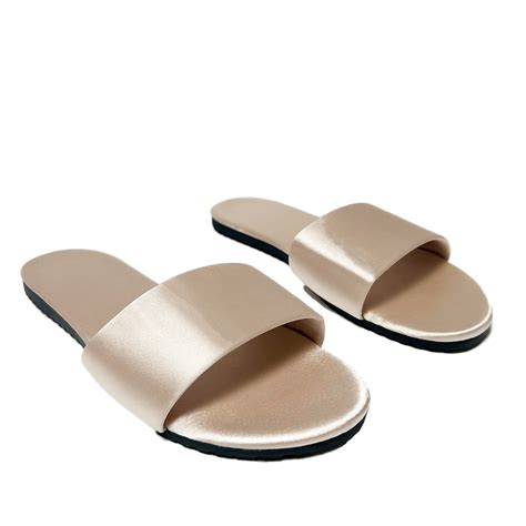 Women's Satin slides 